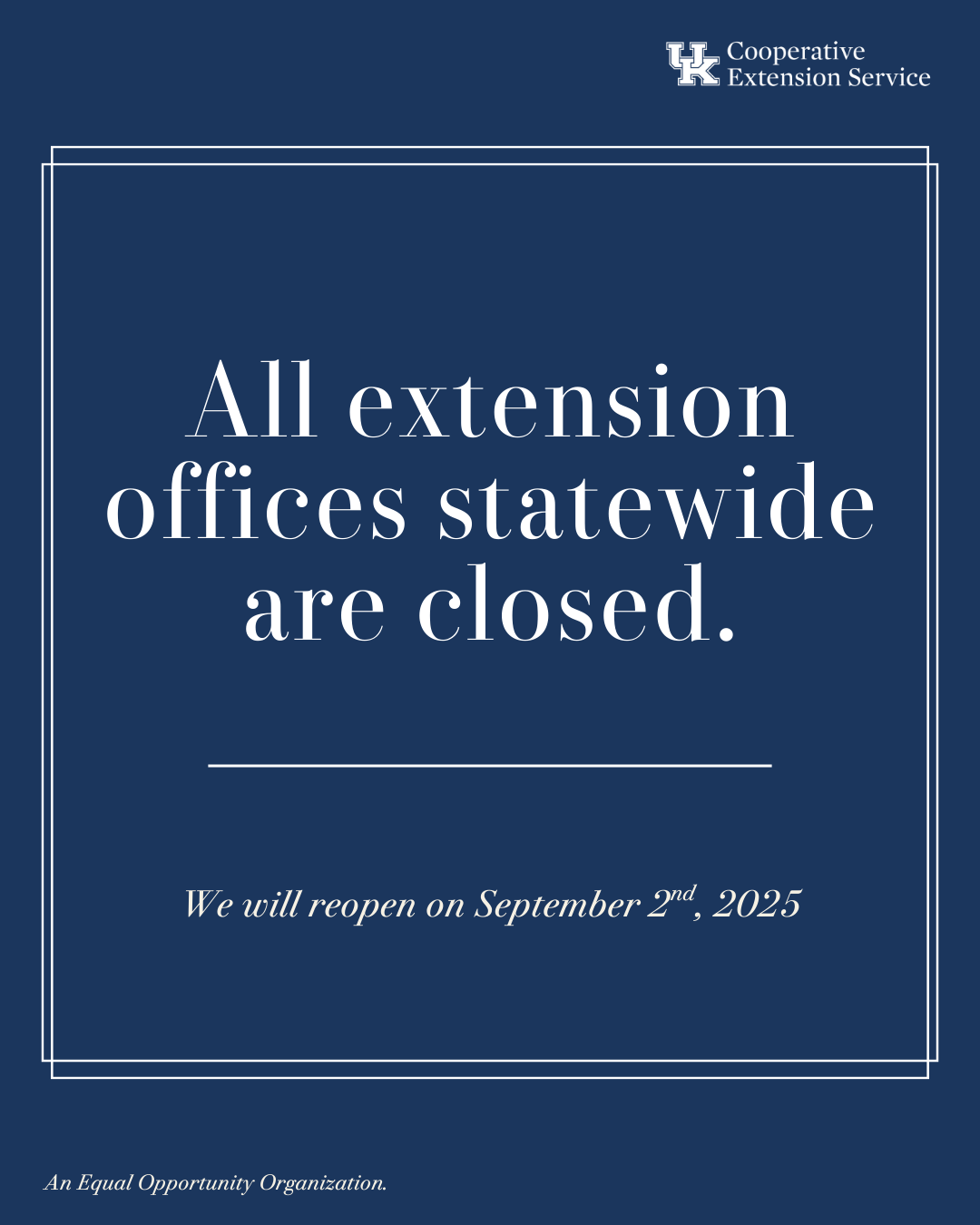 Office Closing